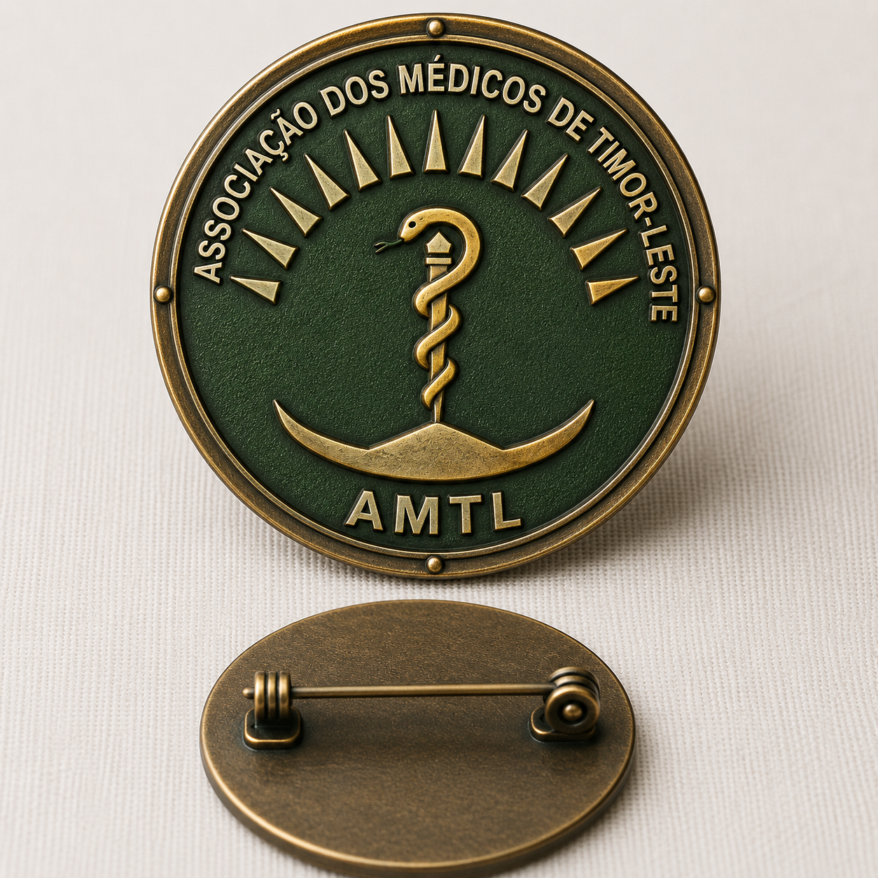 AMTL Green & Gold Badge